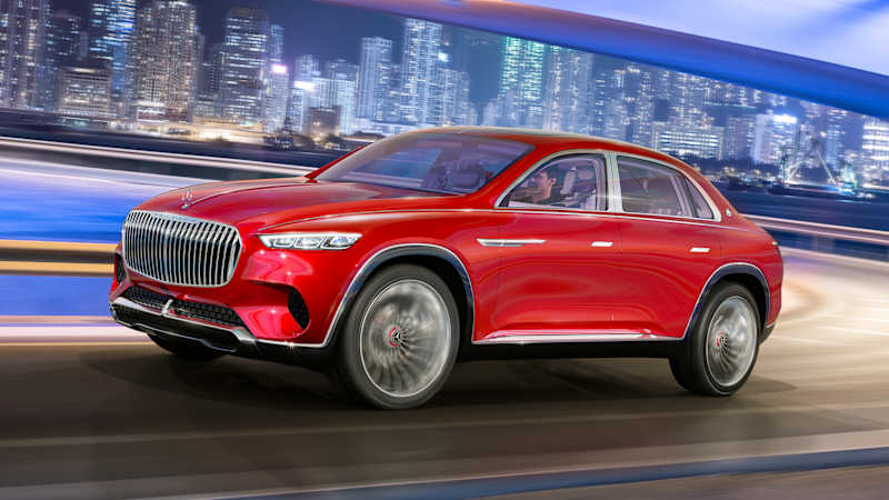 Mercedes-Maybach Ultimate Luxury fully revealed, tea set and all